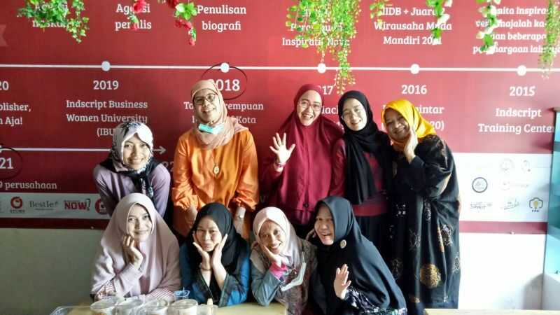 inovasi indscript creative bersama teman-teman blogger