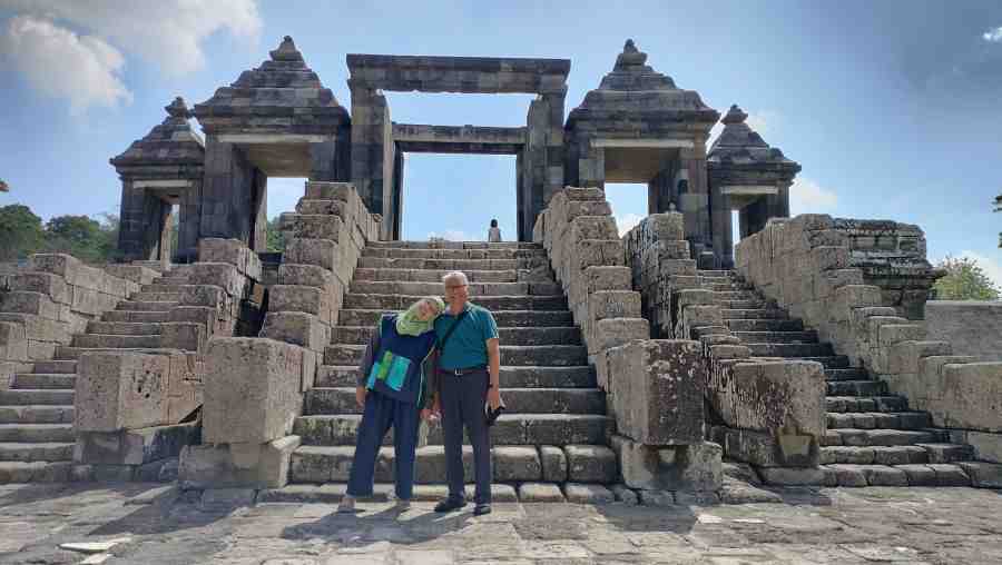 Sejenak Jelajah Situs Ratu Boko, Sleman, Yogyakarta