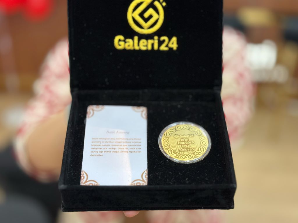 investasi emas di Galeri 24