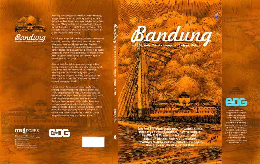 Bandungku, Dari Kumpulan Artikel Blog Jadi Buku Antologi