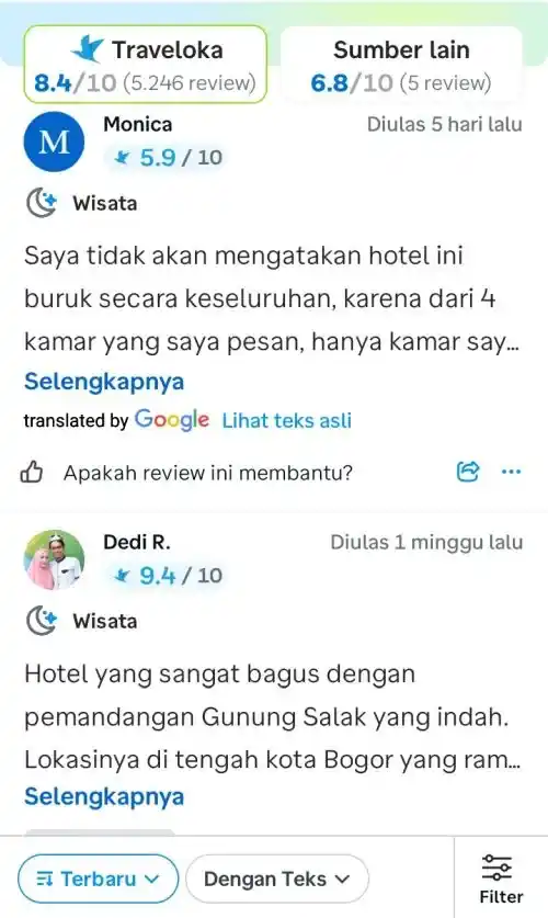 ulasan konsumen